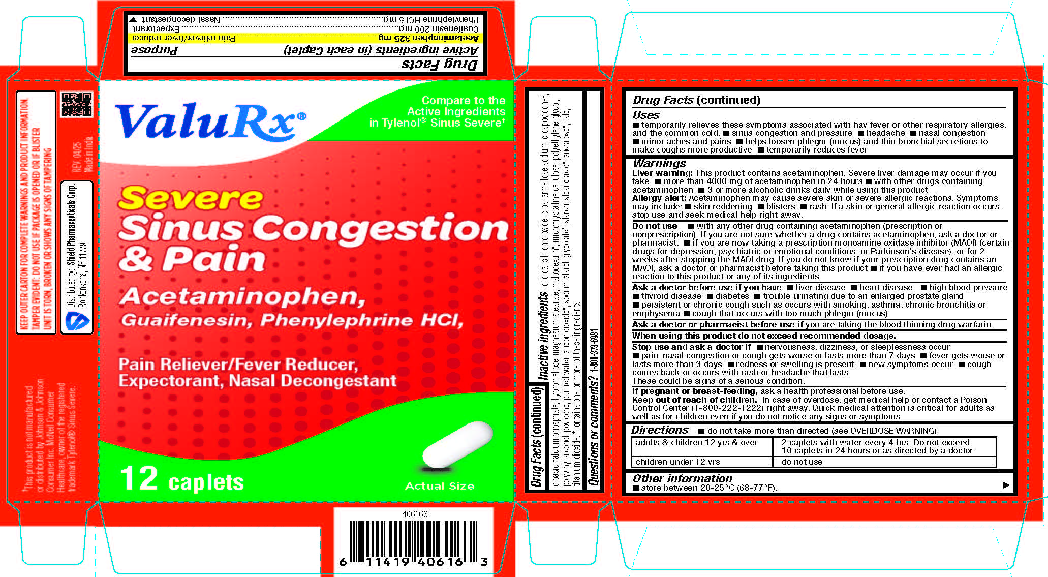 Pill image for Severe Sinus Congestion And Pain