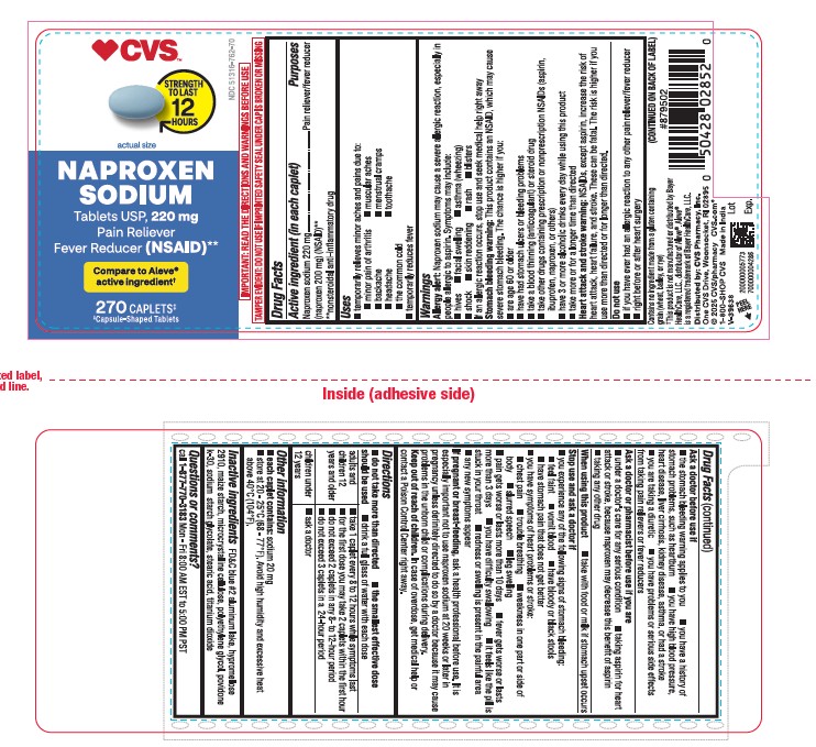 Pill image for Naproxen Sodium Tablets, 220 Mg (nsaid)**