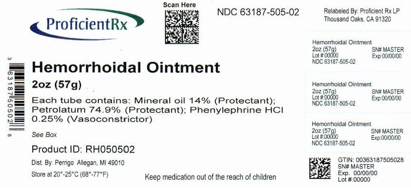 Pill image for Perrigo Hemorrhoidal Ointment Drug Facts