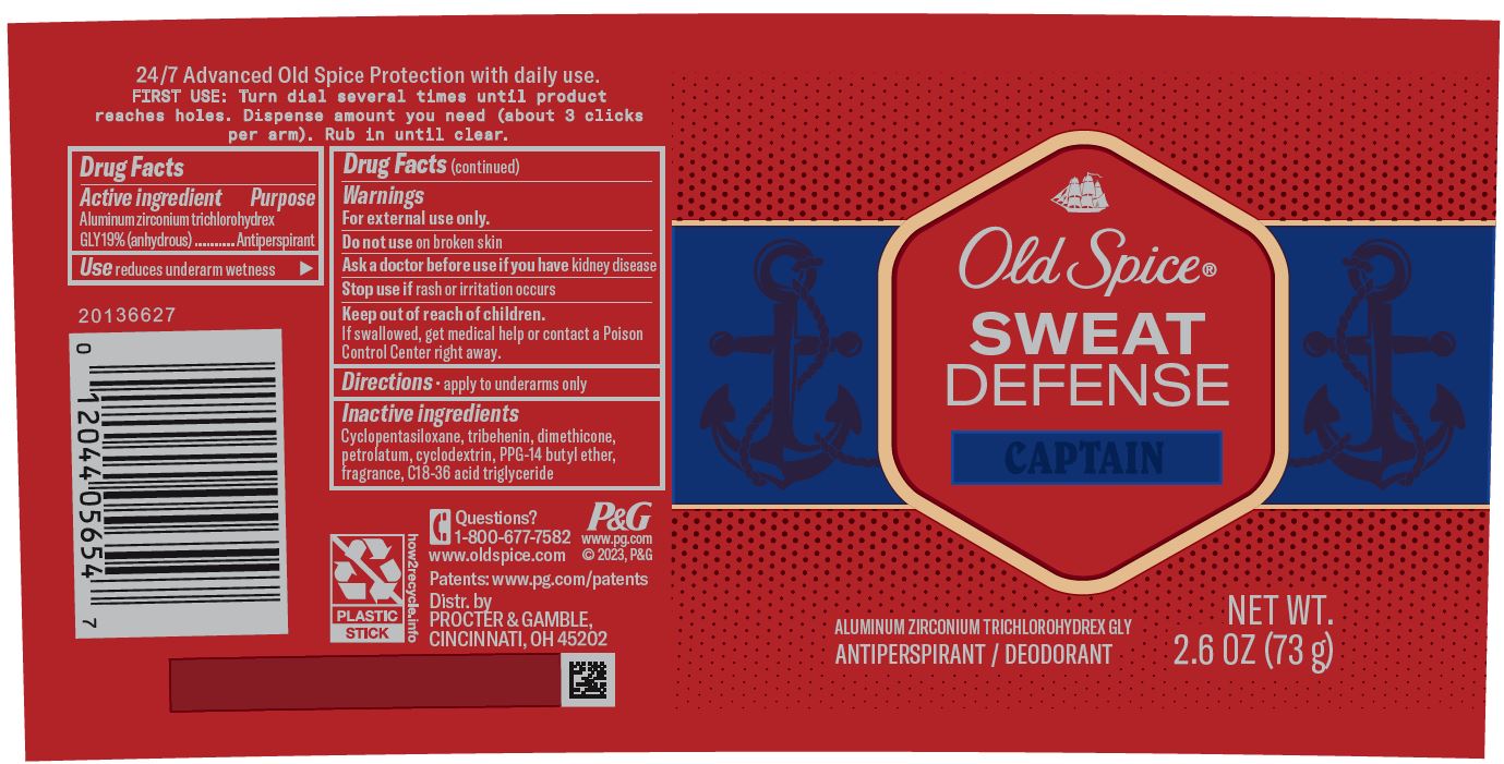 Pill image for Old Spice® Sweat Defense Captain Soft Solid
