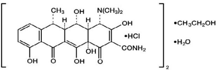 Pill image for doxycycline hyclate tablets, usp
