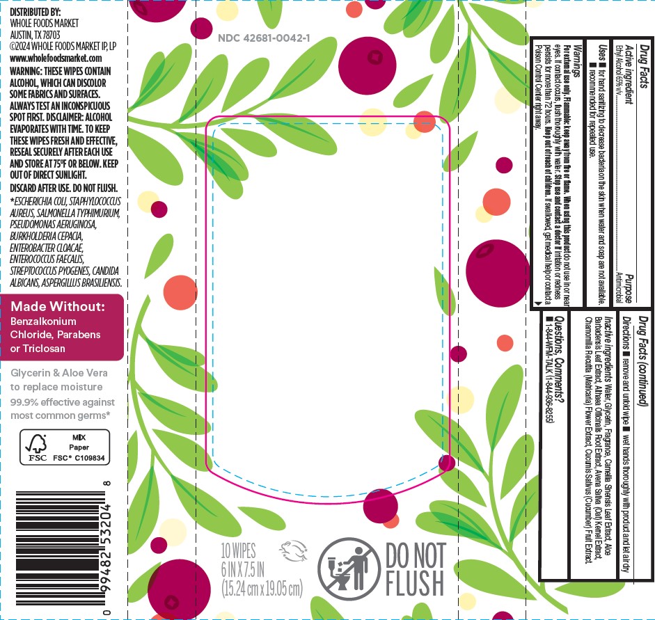 Pill image for 365 Winterberry Saffron Hand Sanitizer Wipes 10ct