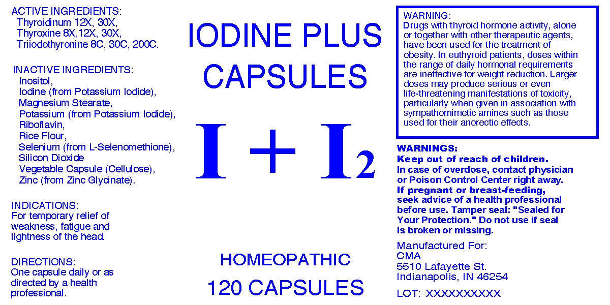 Pill image for Iodine Plus Capsules