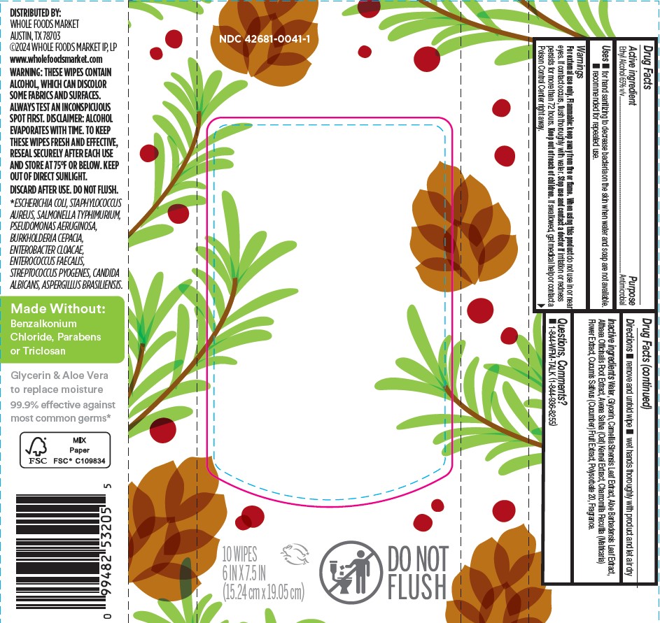 Pill image for 365 Spiced Balsam Hand Sanitizer Wipes 10ct