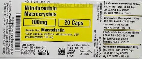 Pill image for Nitrofurantoin Macrocrystals