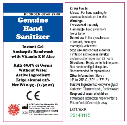 Pill image for Genuine Hand Sanitizer