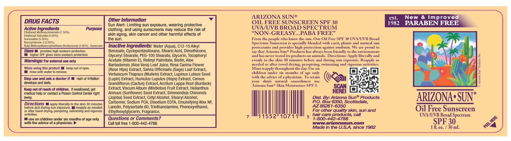 Pill image for 1 Oz Arizona Sun Sunscreen Spf 30
