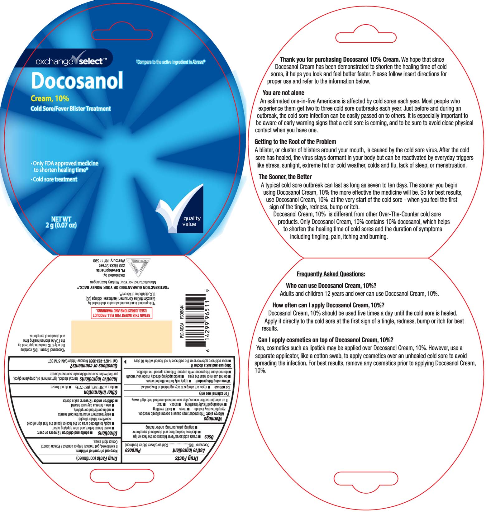 Pill image for Docosanol Cream, 10%
