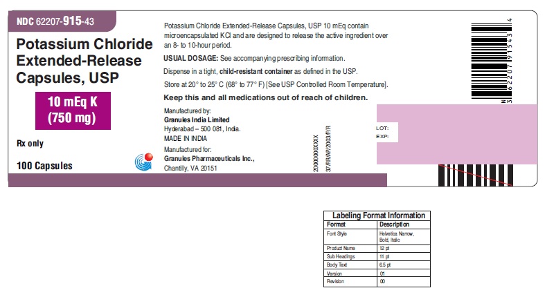 Pill image for Potassium Chloride Extended-release Capsules