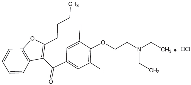 Pill image for Amiodarone Hydrochloride Tablets. These Highlights Do Not Include All The Information Needed To Use Amiodarone Hydrochloride Tablets Safely And Effectively. See Full Prescribing Information For Amiodarone Hydrochloride Tablets.