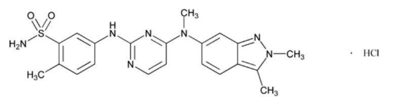 Pill image for Pazopanib Tablets. These Highlights Do Not Include All The Information Needed To Use Pazopanib Tablets Safely And Effectively. See Full Prescribing Information For Pazopanib Tablets.