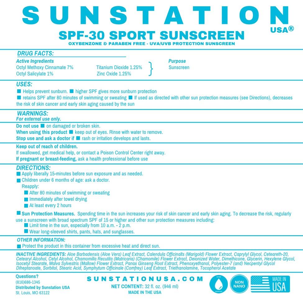 Pill image for Sunstation Usa Spf-30 Sport Sunscreen