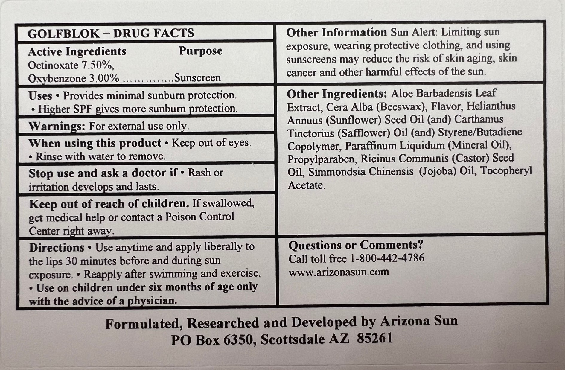Pill image for Golfblok Lip Balm Box