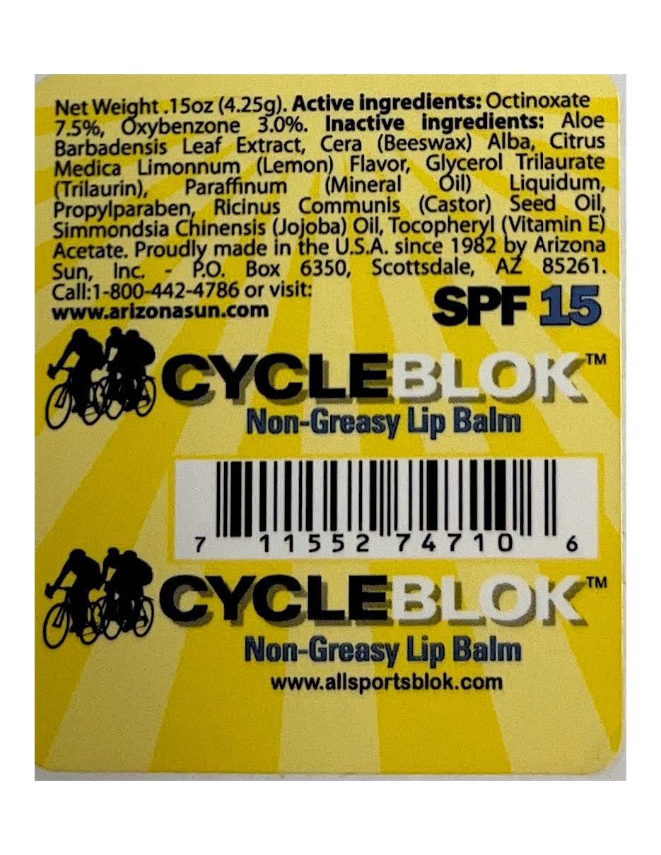 Pill image for Cycleblok Lip Balm