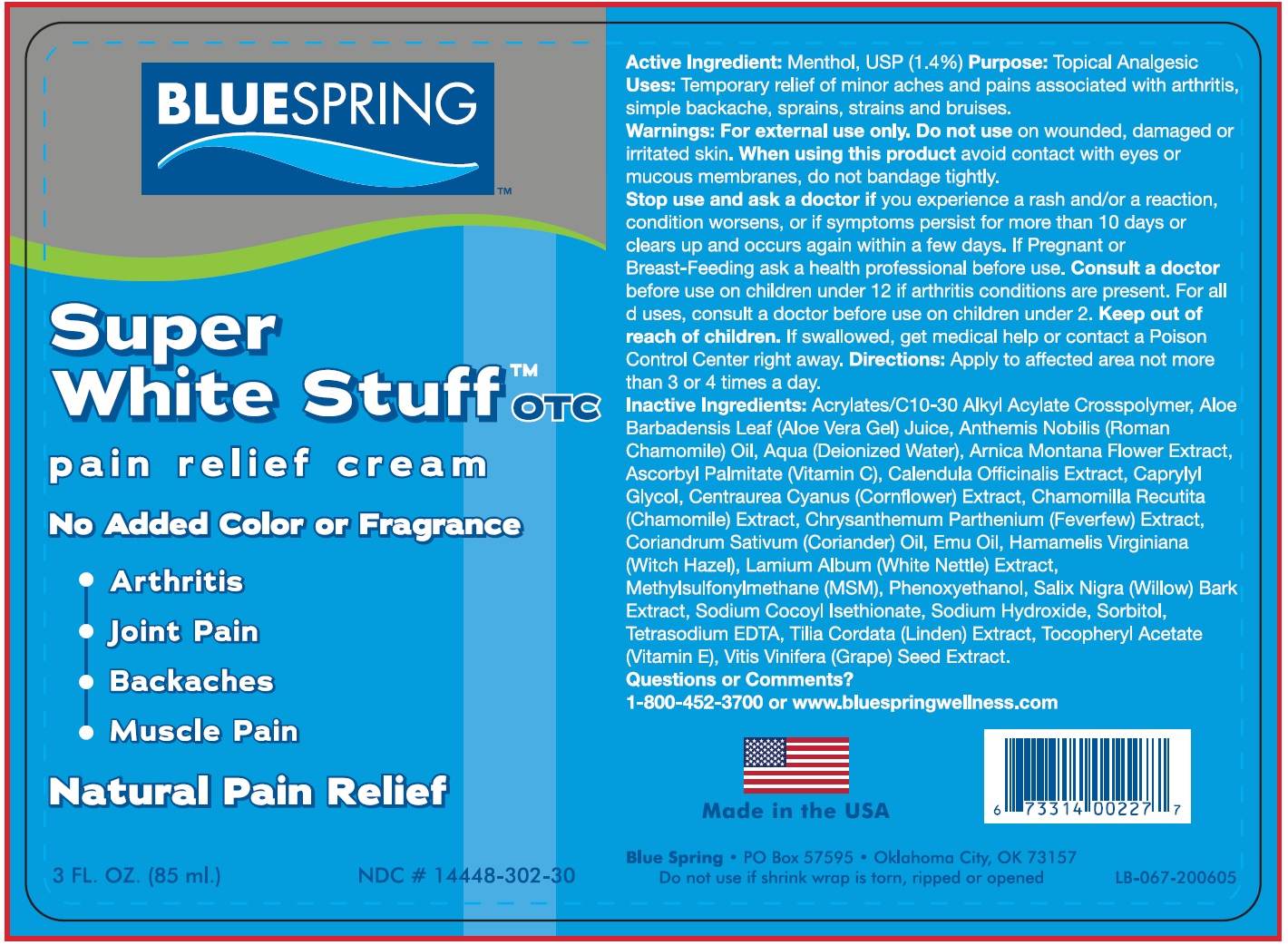 Pill image for Super White Stuff Pain Relief Cream