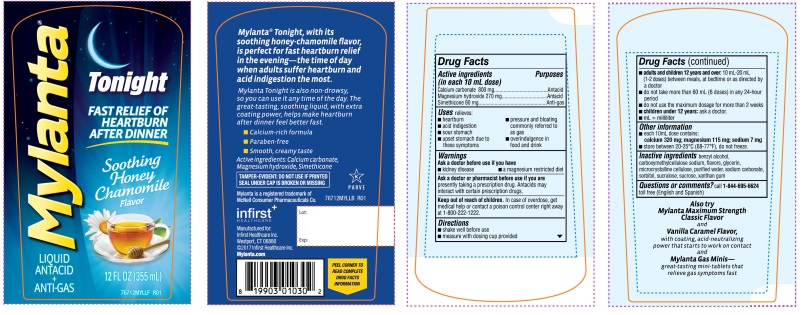 Pill image for Mylanta Tonight Soothing Honey Chamomile Flavor 12 Fl Oz