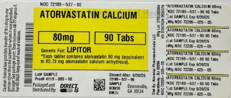 Pill image for Atorvastatin Calcium