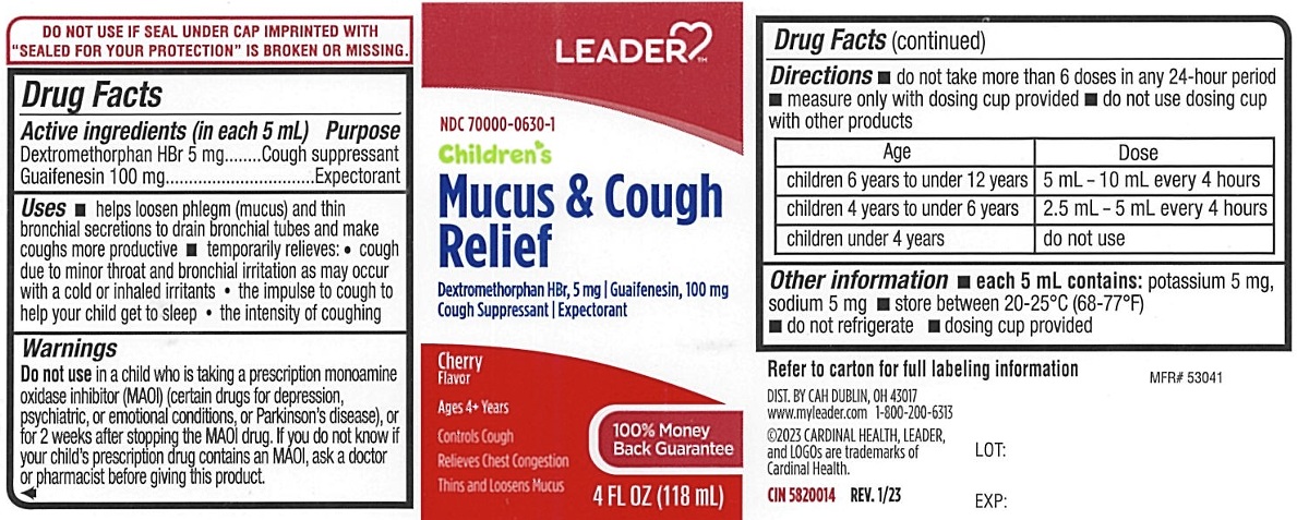 Pill image for Leader Childrens Mucus And Cough 