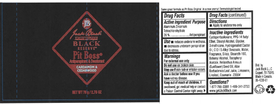 Pill image for Jack Black Black Reserve Pit Boss Antiperspirant & Deodorant