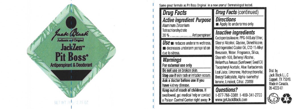 Pill image for Jack Black Jackzen Pit Boss Antiperspirant & Deodorant