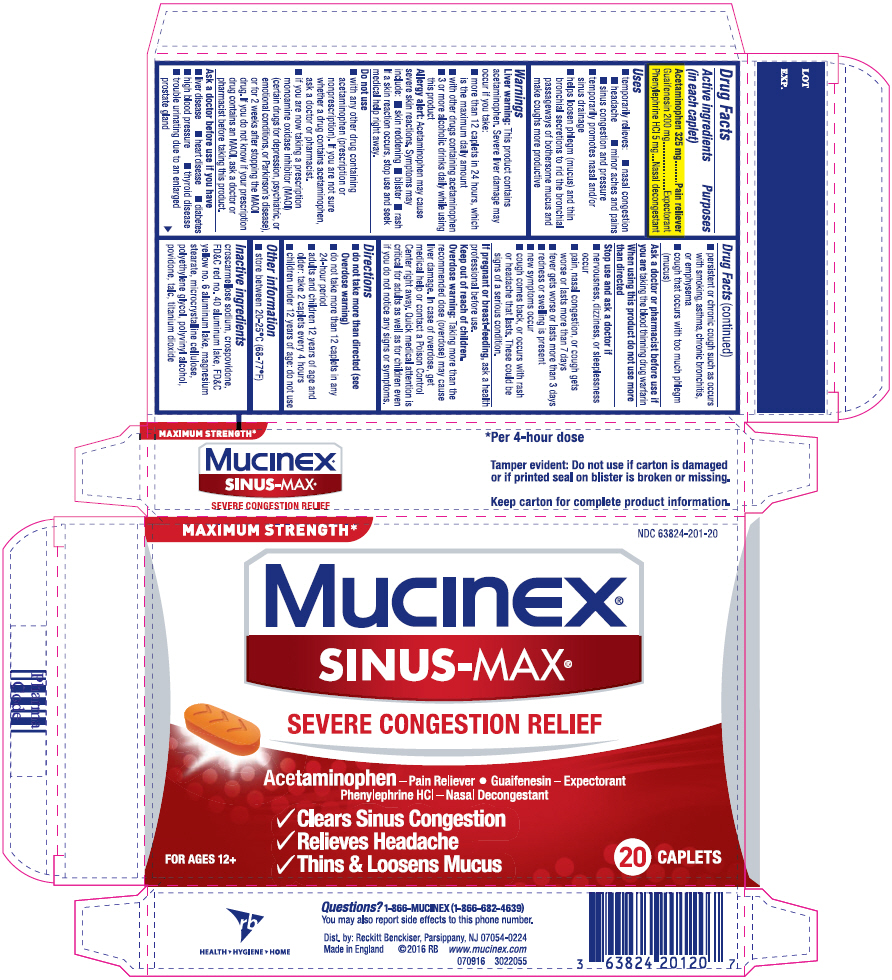 Pill image for Mucinex® Sinus-max®