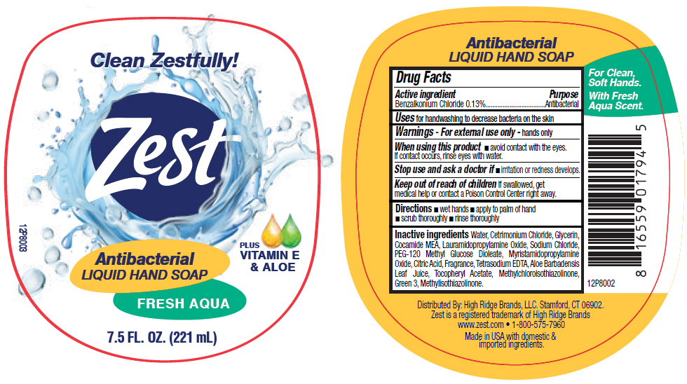 Pill image for Zest Aqua Antibacterial Hand Soap