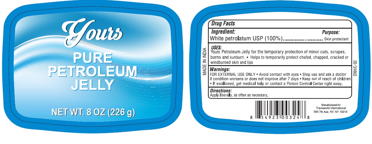 Pill image for Yours Pure Petroleum Jelly