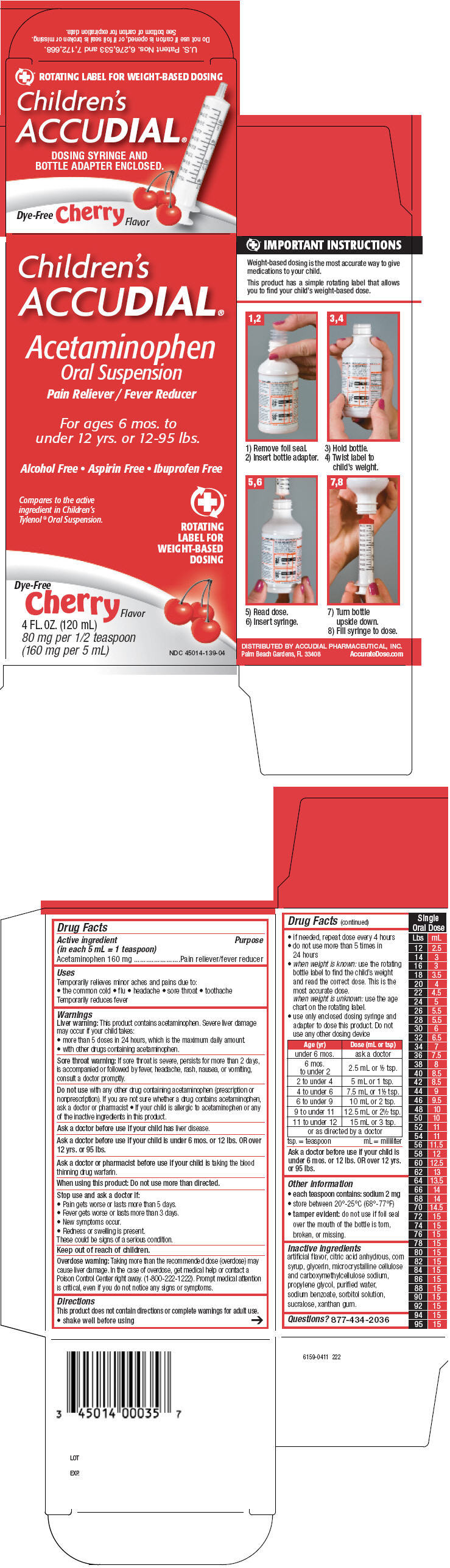 Pill image for Children's Accudial®