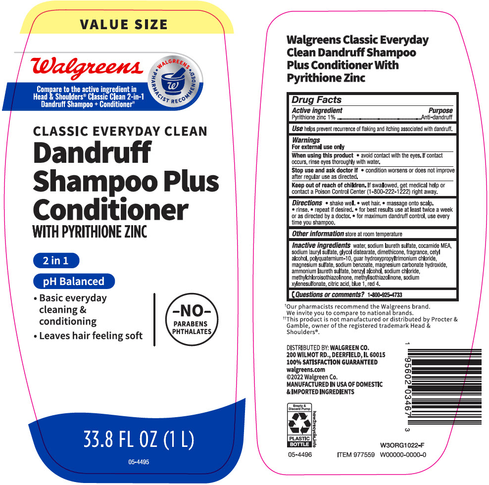 Pill image for Walgreens Dandruff Shampoo Plus Conditioner 2 In 1