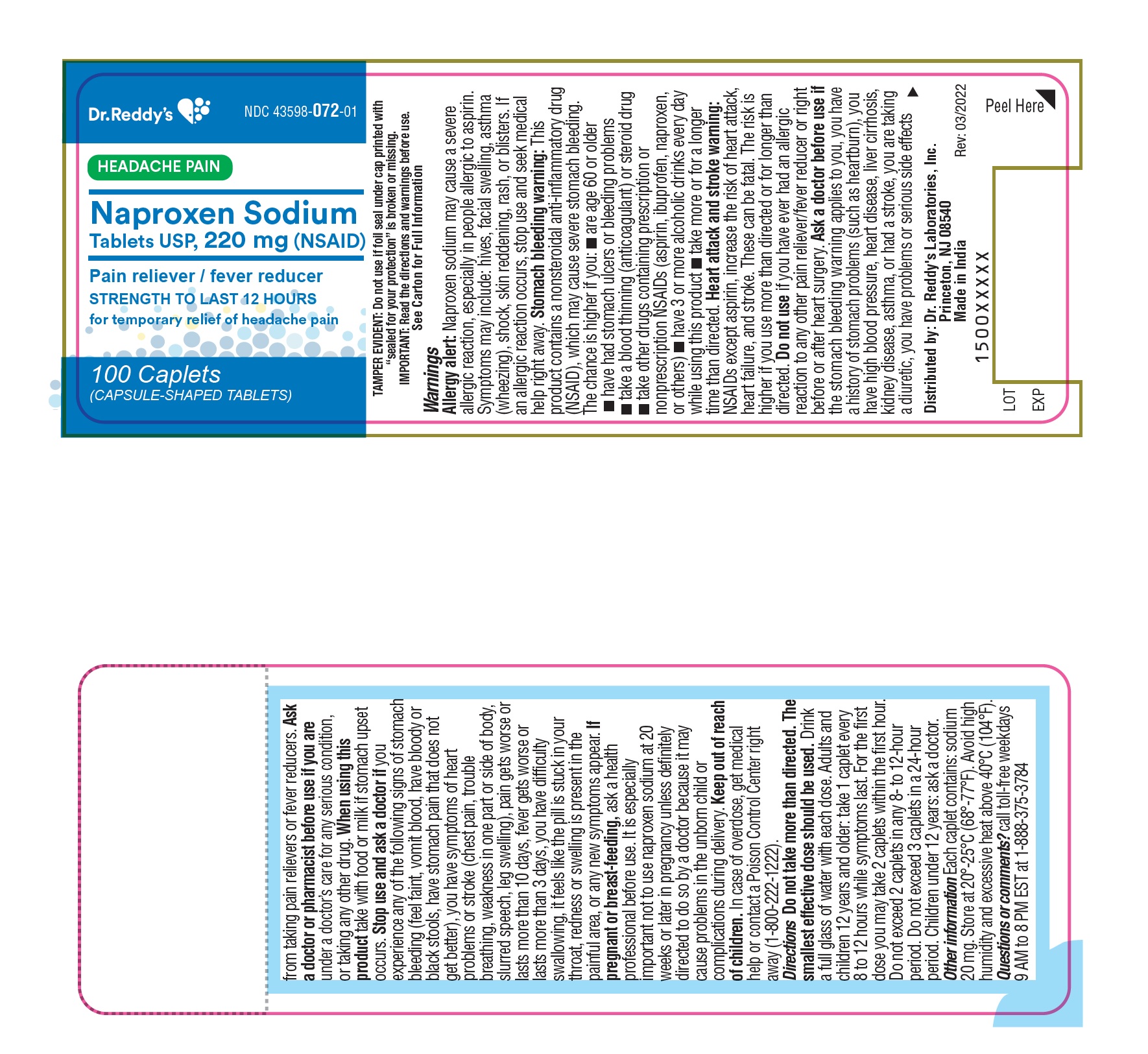 Pill image for Naproxen Sodium 