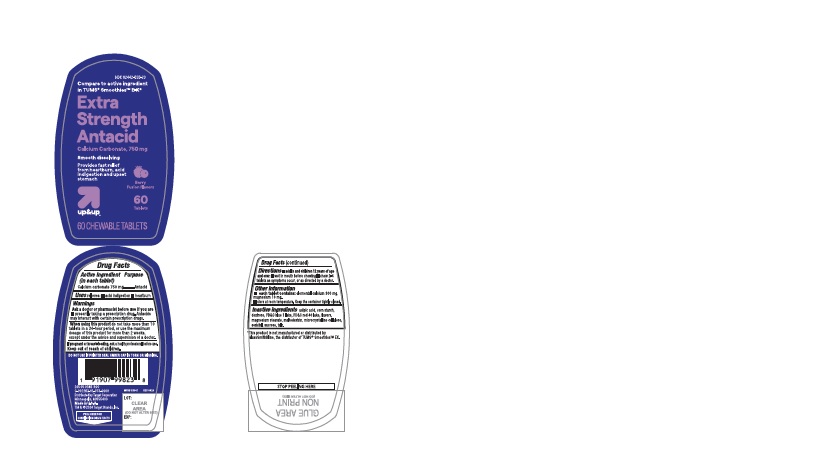 Pill image for Up & Up Extra Strength Antacid Berry Fusion Chewable Tablets 173bf