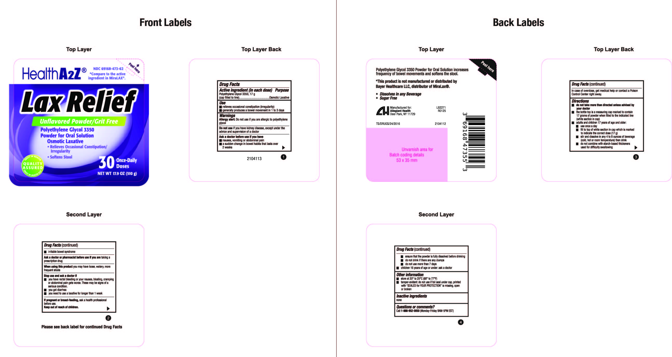Pill image for 473 - Peg 3350 Powder