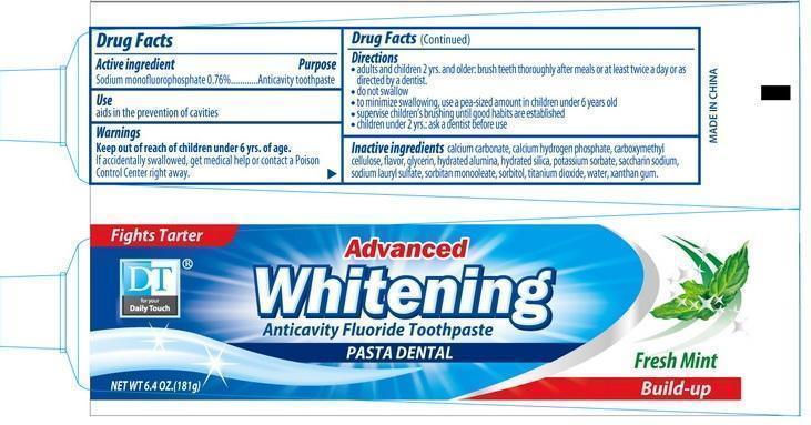 Pill image for Dt Whitening Anticavity Fluoride Toothpaste