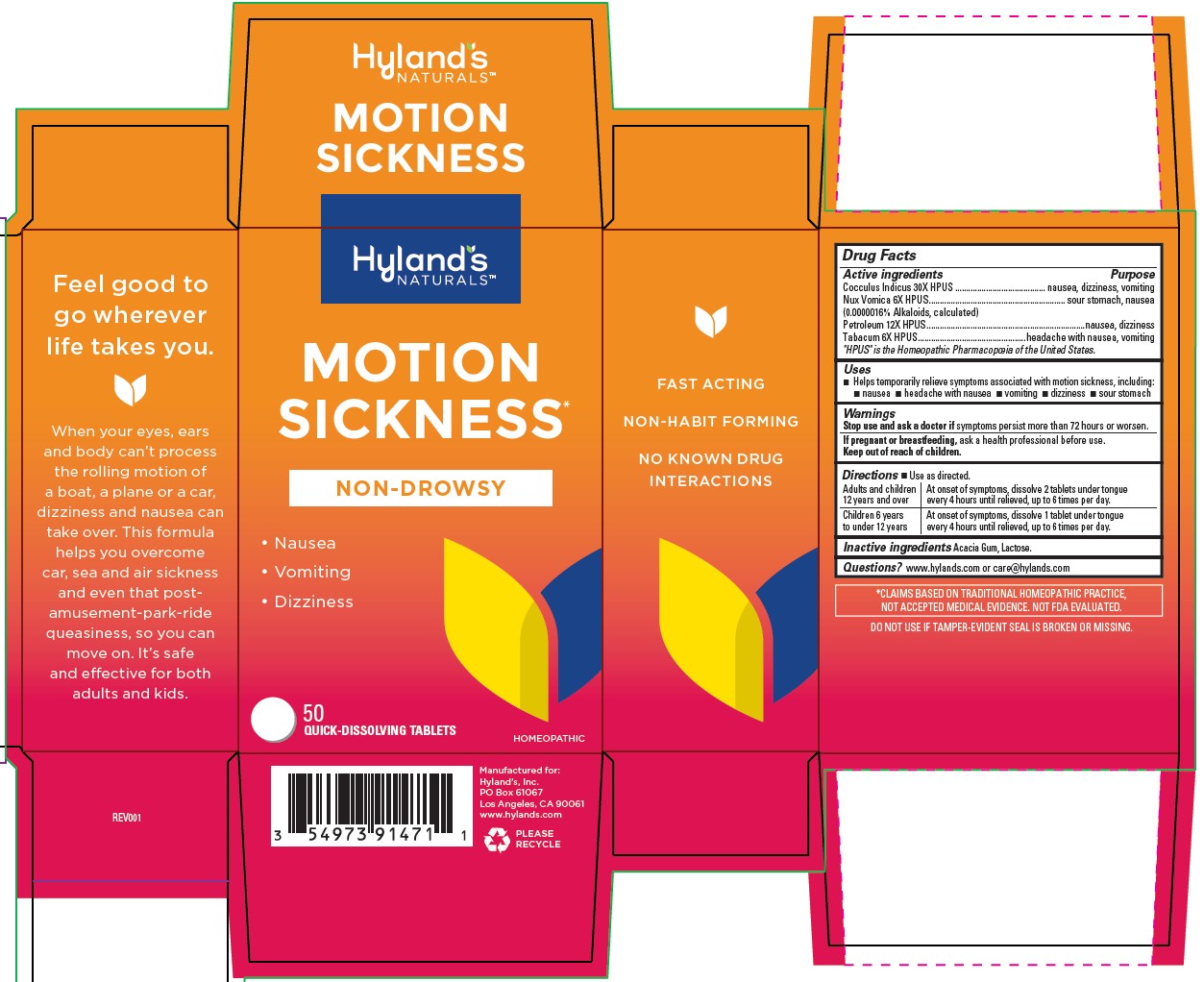 Pill image for Motion Sickness