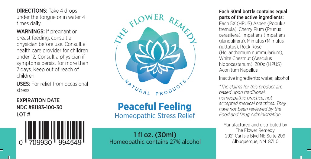 Pill image for The Flower Remedy Natural Products Peaceful Feeling