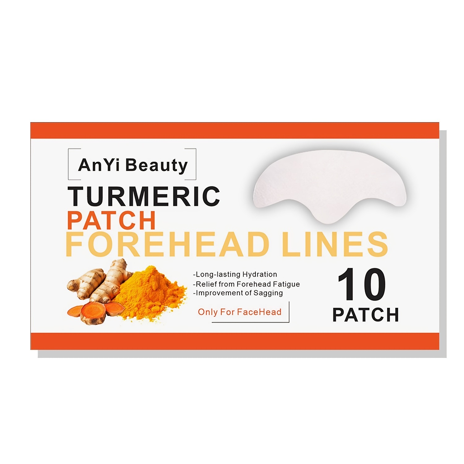 Pill image for Anyi Beauty Turmeric Forhead Patch