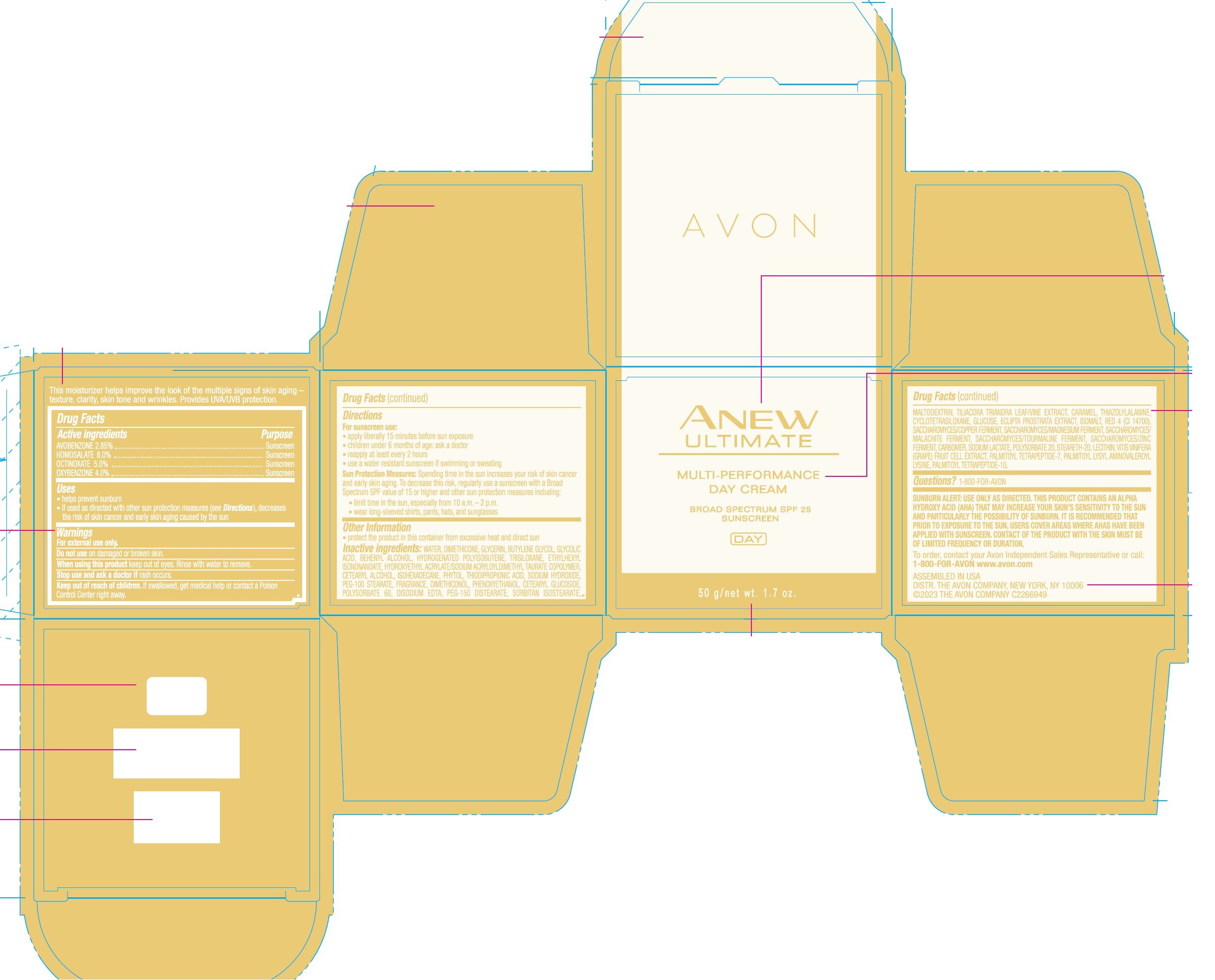 Pill image for Avon Anew Ultimate Day Multi-performance Cream Spf 25 50g