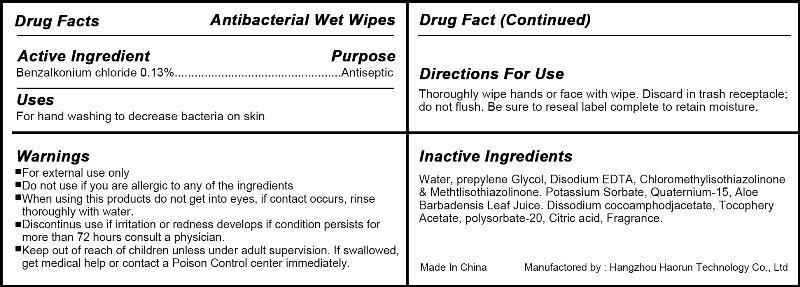 Pill image for Antibacterial Wet Wipes