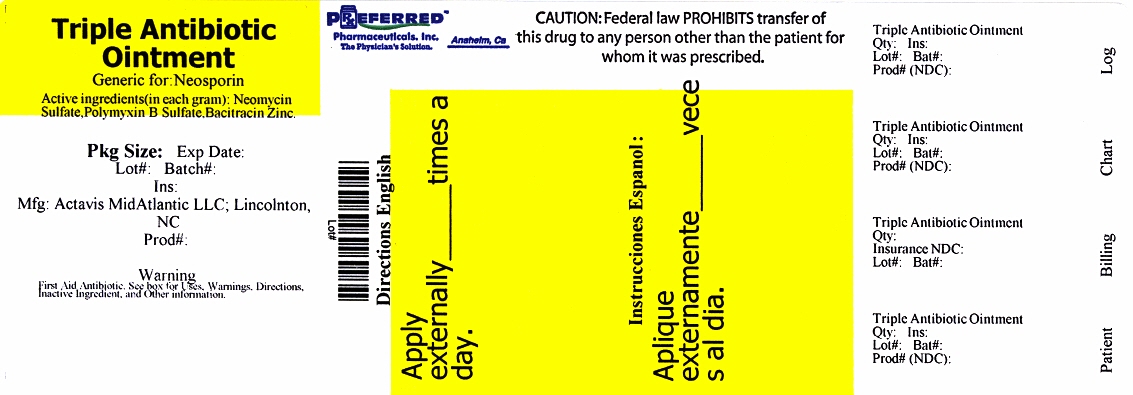 Pill image for Bacitracin Zinc, Neomycin Sulfate, Polymyxin B Sulfate Ointment
