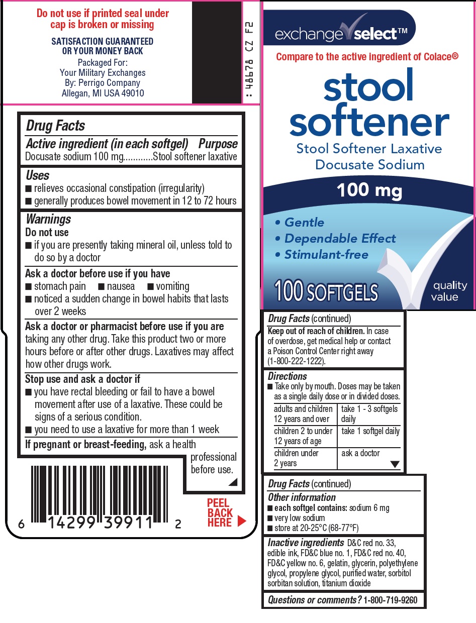 Pill image for Perrigo Company Stool Softener Drug Facts