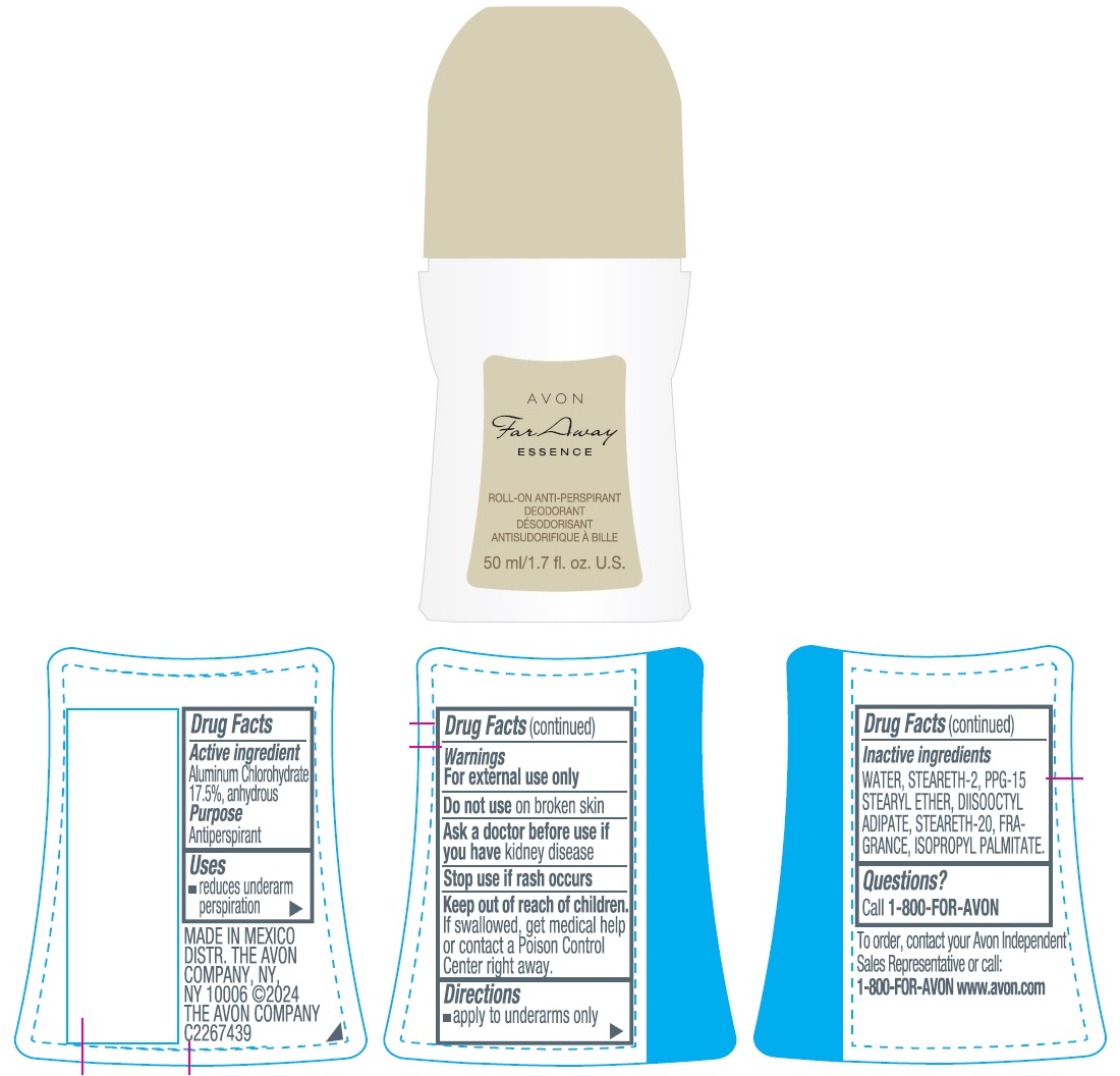 Pill image for Avon Far Away Essence Roll-on Anti-perspirant Deodorant 50ml