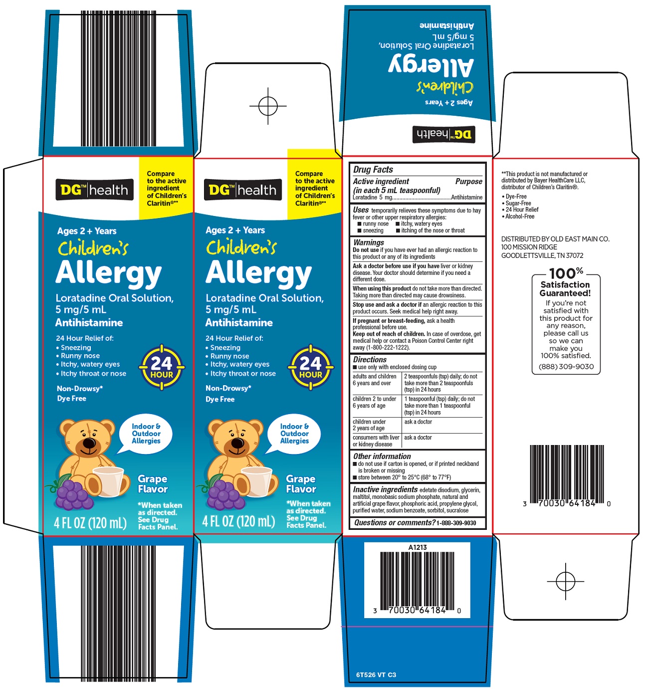 Pill image for dolgencorp llc. children’s allergy drug facts