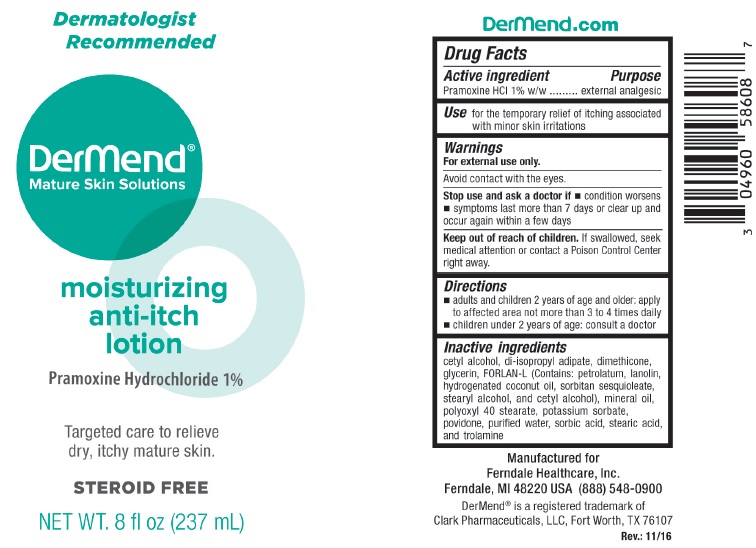 Pill image for Dermend Moisturizing Anti-itch Lotion