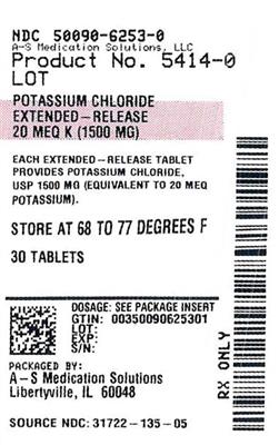 Pill image for Potassium Chloride Extended-release Tablets, Usp
