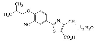 Pill image for These Highlights Do Not Include All The Information Needed To Use Febuxostat Tablets Safely And Effectively. See Full Prescribing Information For Febuxostat Tablets.
