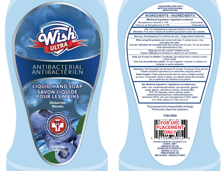Pill image for Wish Ultra Antibacterial Liquid Hand Soap