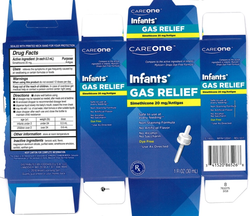 Pill image for Infant's Non-staining Gas Relief 