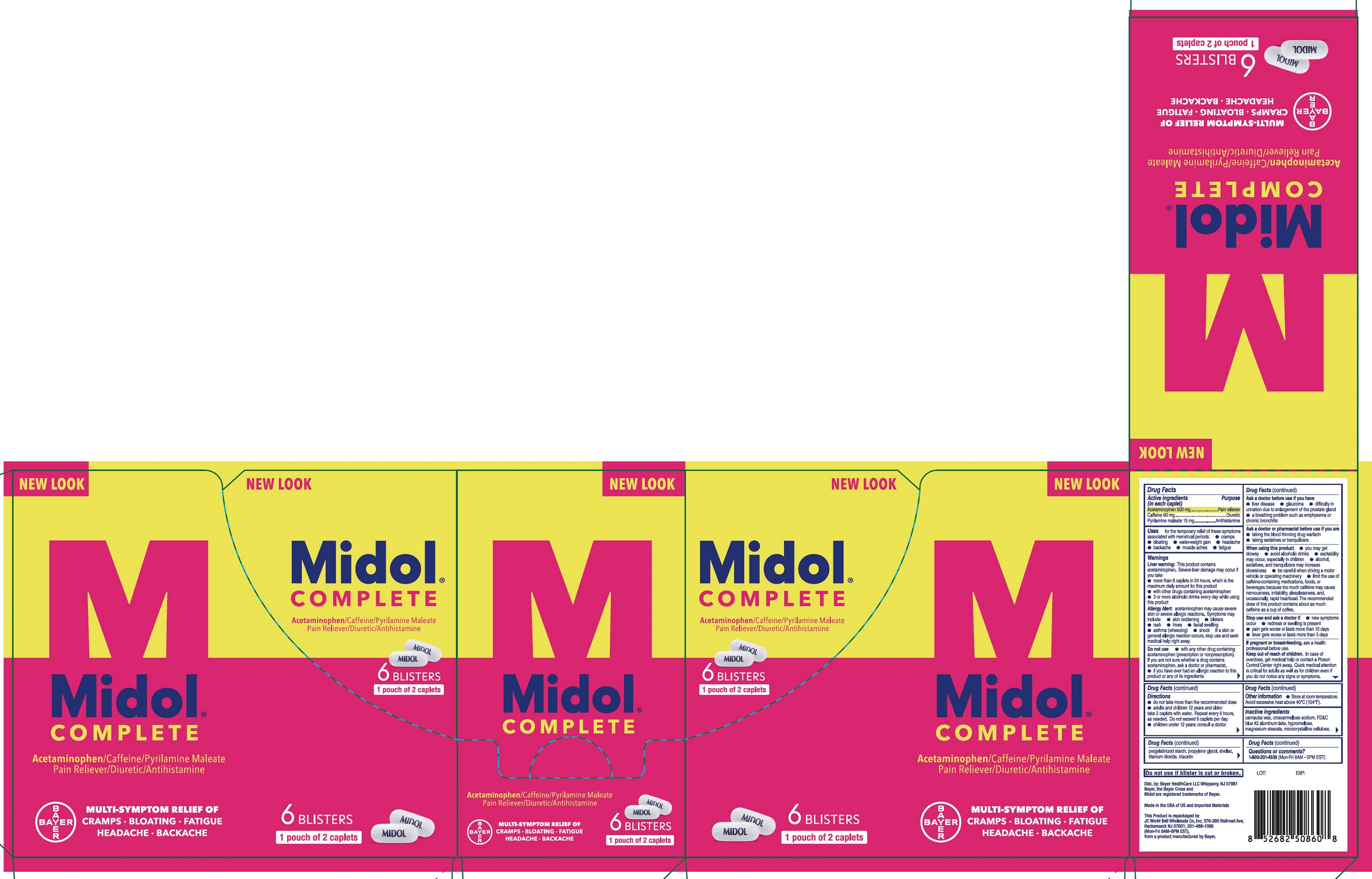 Pill image for Midol 1's Blister Pack