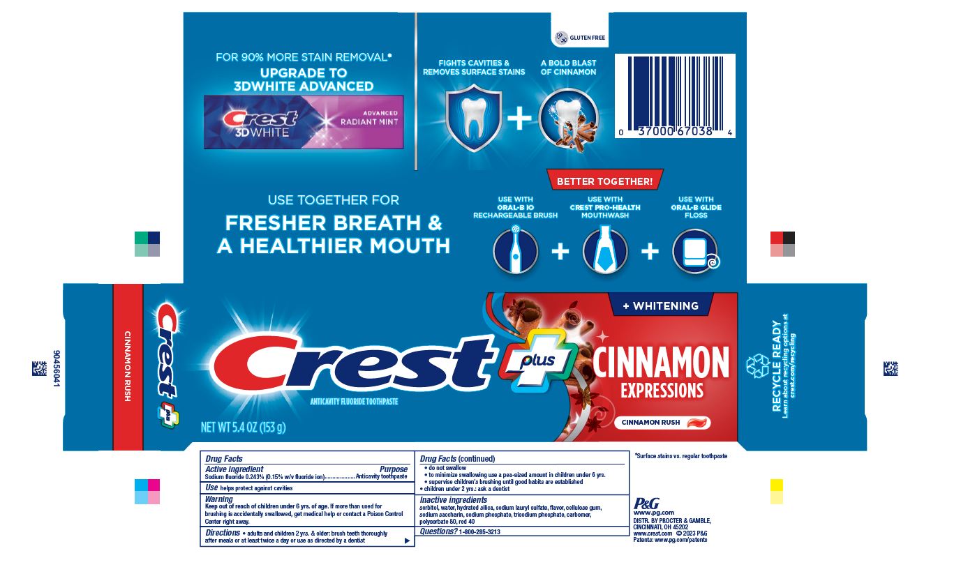 Pill image for Crest Plus Cinnamon Expressions + Whitening