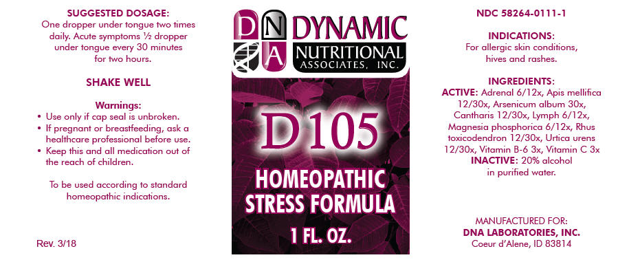 Pill image for D-105